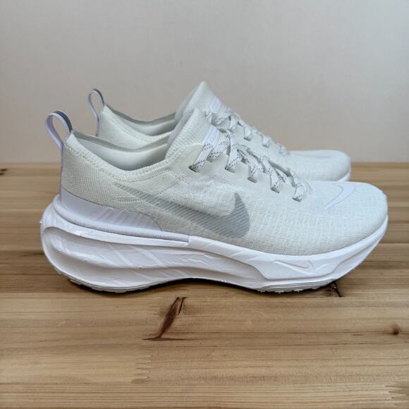 Nike ZOOMX Invincible Run 3 Running Shoes Women's 8 Platinum White Photon Dust - Picture 1 of 10
